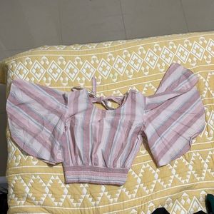 Size small. Bell sleeve top